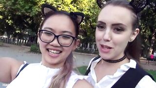 Zoe Doll sleepover part 3 (lesbian massage)