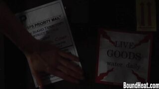 Two Young Girls With A Slave Huntress In New Home