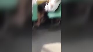 lesbian couple on the metro