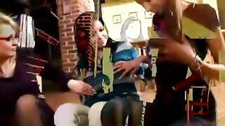 Czech old and young lesbian threesome
