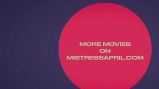 Dominatrix Mistress April - Comeback of the sexy slut