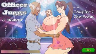 Officer Juggs 12 A memory chapter 1 fucked by old black men officer remember a memory of her first sex when she was 18 years old . Fucked all night until morning from ass and pussy