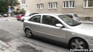 German Granny In Public