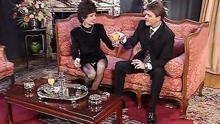 Round titted German lady loves riding a hard pecker with her tight asshole