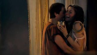 Lucy Lawless Nude Boobs Scene In Spartacus 