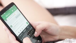 Stepsister is a fucking freak, she squirted everywhere!