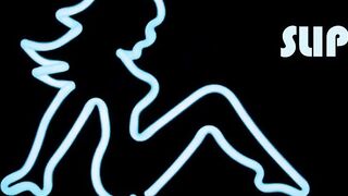 Lesbian brunette couple loves kissing and touching 