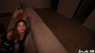 Home Intruder Fucks Me Hard while My Boyfriend is Busy on Halloween Night