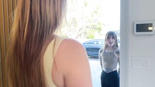fucking my tattooed coworker with my gf…i cum inside them both - jak knife, chloe foxxe