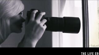 Close up lesbian ass licking