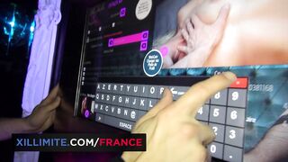 Real swingers in French clubs