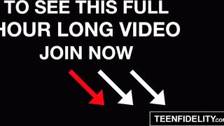 TEENFIDELITY Ebony Sarah Banks Fucked Hard in the Ass