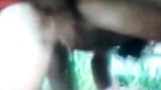 Creamy squirt to her face