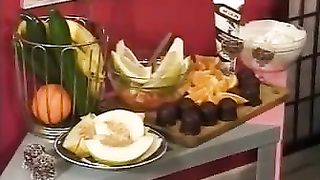 Lesbian messy play - Dina Jessica