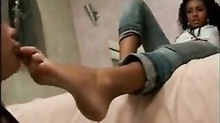 Ebony mistress lesbian worship