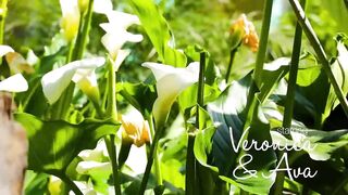 Young lesbian Lovers Ava and friend