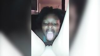 Eating pussy bi racial