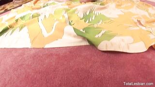 Sexy Russian teens lick each other's pussies & assholes