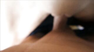 cumming fast in my yoga pants for gym after rubbing and fucking my pussy