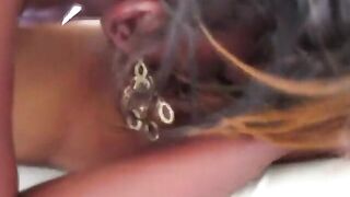 Amateur African lezzies in amateur scene