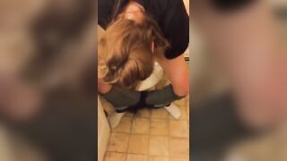 Girl drinks friend's pee