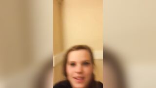 Girl drinks friend's pee