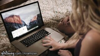 Girlsway Squirting and Scissoring Transmission