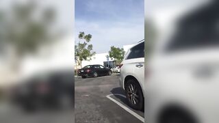 Public car park pee