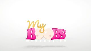 Ines CUdna with Monia in mirror