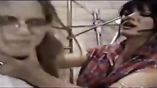 Lesbian assfuck gangbang Vintage