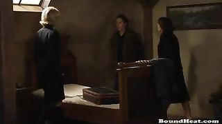 Adorable Slave Punished and Whipped Hard