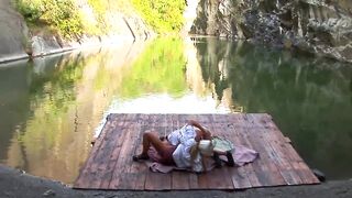 Tender lakeside lesbian TTT