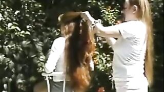 Carmella Long Hair Brushing and Braids