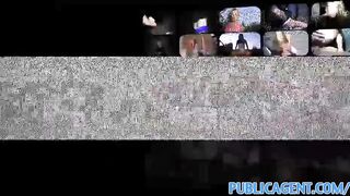 PublicAgent Sexy Babe is fucked by stranger outdoors in public area