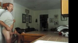 Sexy Business Slut Candi Annie Arrives Home to on-Camera Fuck Session