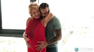 A 28-year-old fucks 76-year-old Desiree Eden hard