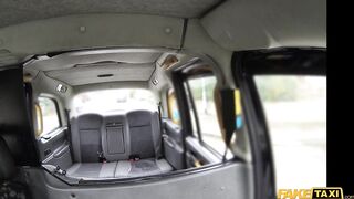 Fake Taxi - Full scene with busty blonde English MILF getting a creampie while still sweaty from her gym workout