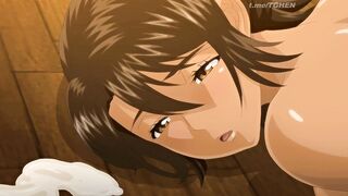 Horny girl sex with a pizza delivery guy