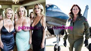 Really long natural tits