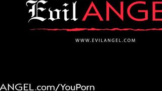 EVIL ANGEL Angela White FINALLY Gets Rocco Siffredi in her ASS Gape
