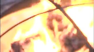 Incredible All Lesbian Gangbang With Strap On Dildos