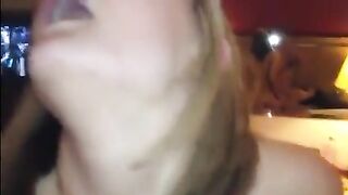 Huge boobs fucked eats pussy