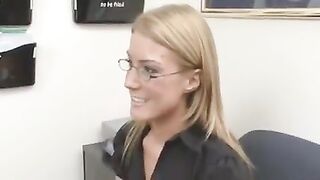 Job Interview turns to Lesbian sex