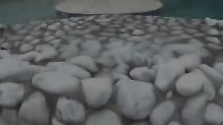 Lesbians having some golden pee fun