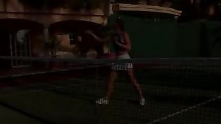 natalia x forrest lesbian tenniscourt