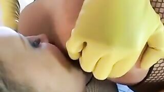 Lezdom Lesbo Fetish S&M Latex