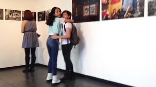 Teen sexy lesbian ass, culo sabroso de teen lesbiana 