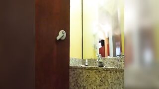 Two lesbians taking a shower