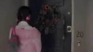 Daydreaming with a Japanese exchange student and a Milf