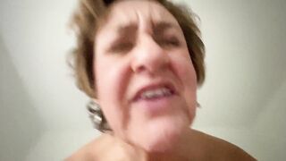 GILF SassyVal Fucks in a HOT POV Video - See Her Hairy Granny Pussy & Big Mature Tits